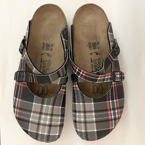 Brand New Without Box Dorian Red Plaid Birki’s by Birkenstock Size 40EU/9US